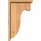 Ekena Millwork Del Monte Smooth Corbel w/Backplate, Western Red Cedar, 7 1/2"W x 12"D x 20"H COR08X12X20DEL01SWR - alternate 2